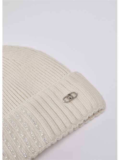 Cappello in maglia con applicazioni LIU JO | 2F6027MAA06/00192